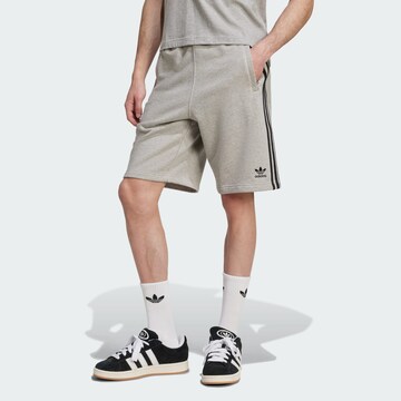 Loosefit Pantaloni 'Adicolor' di ADIDAS ORIGINALS in grigio: frontale