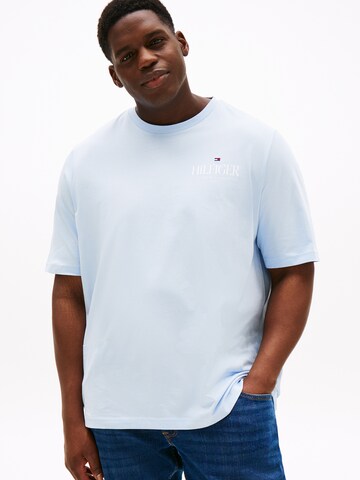 Tommy Hilfiger Big & Tall Футболка в Синий: спереди