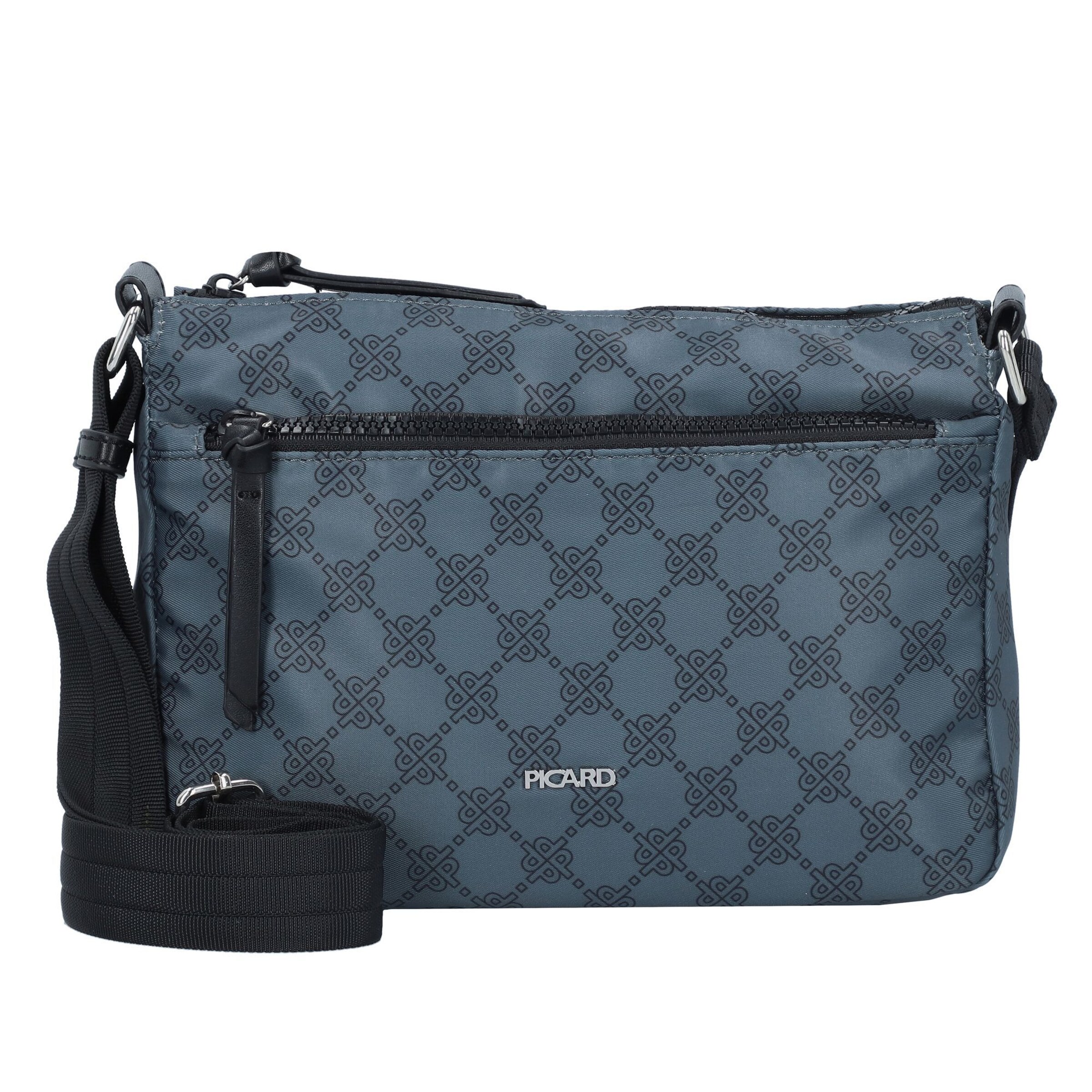 Picard Umhängetasche 'Yeah' in Blau: Vorderseite