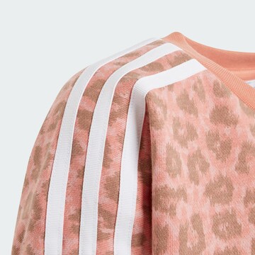 ADIDAS ORIGINALS Sweat suit 'Animal Allover Print And' in Pink