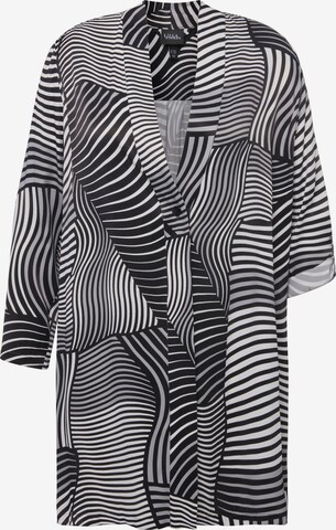 Camicia da donna di Ulla Popken in nero: frontale