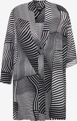 Camicia da donna di Ulla Popken in nero: frontale