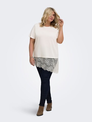 ONLY Carmakoma - Camiseta 'CARLise' en blanco