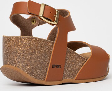 Bayton Strap sandal in Brown