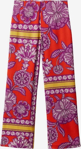 MANGO Boot cut Pants 'Cuba' in Red: front