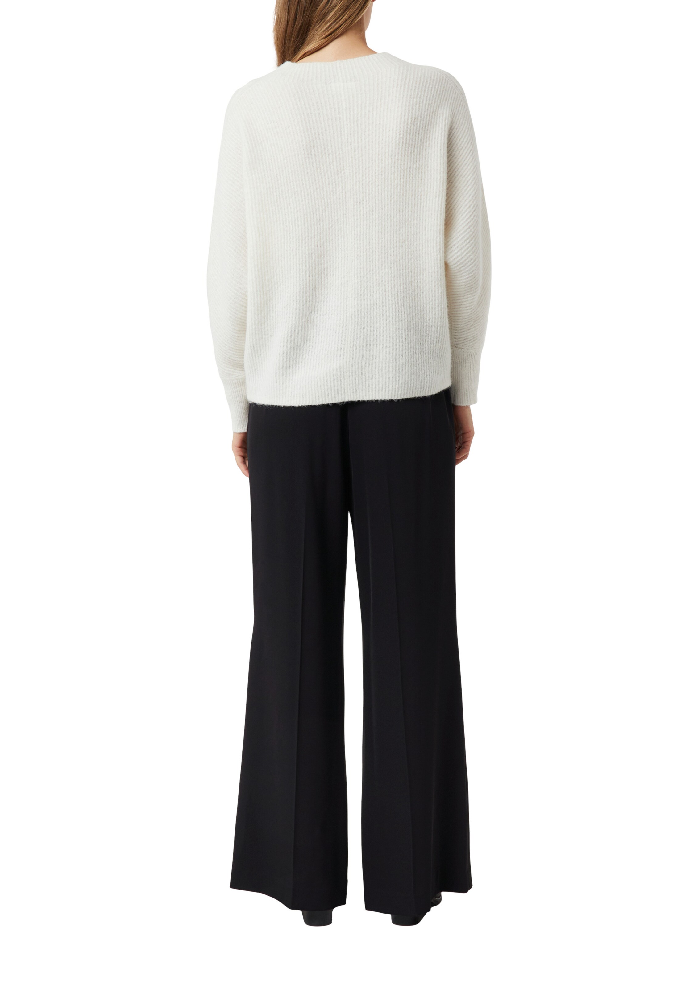 COMMA Pullover in Weiß