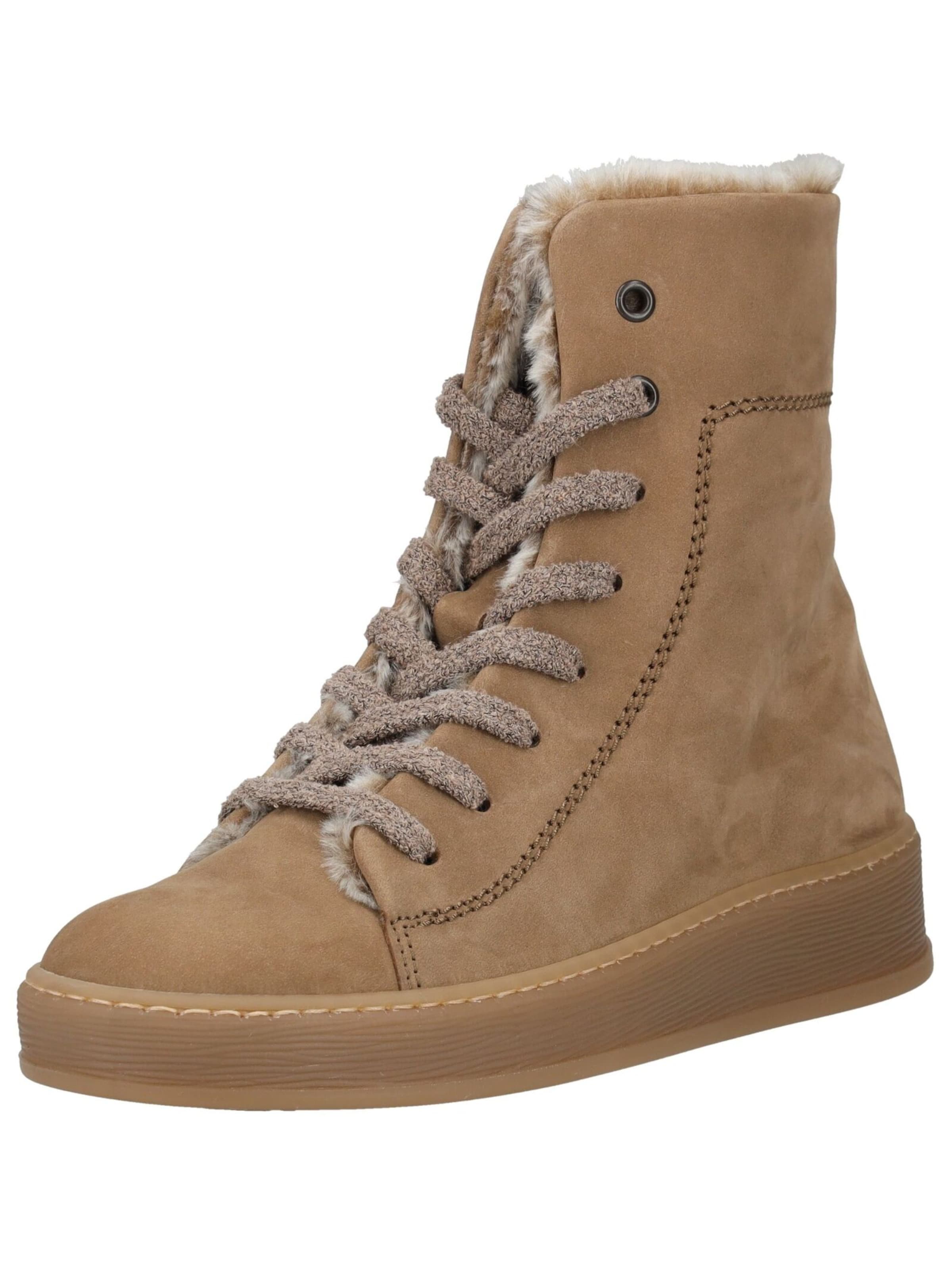 GABOR Schnürstiefelette in Beige: Vorderseite