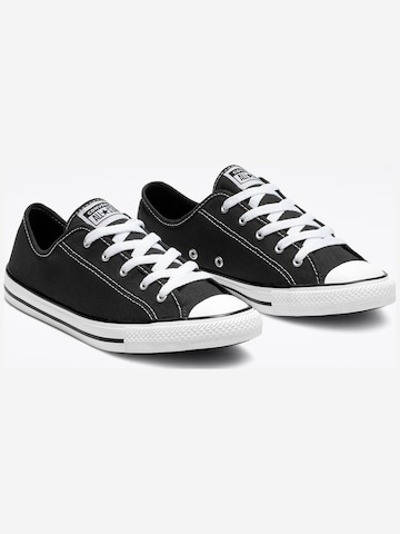 Sneaker bassa 'Converse Chuck Taylor All Star Dainty Canvas' di CONVERSE in nero