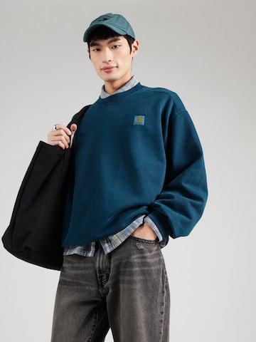 Carhartt WIP Majica 'Vista' | modra barva: sprednja stran