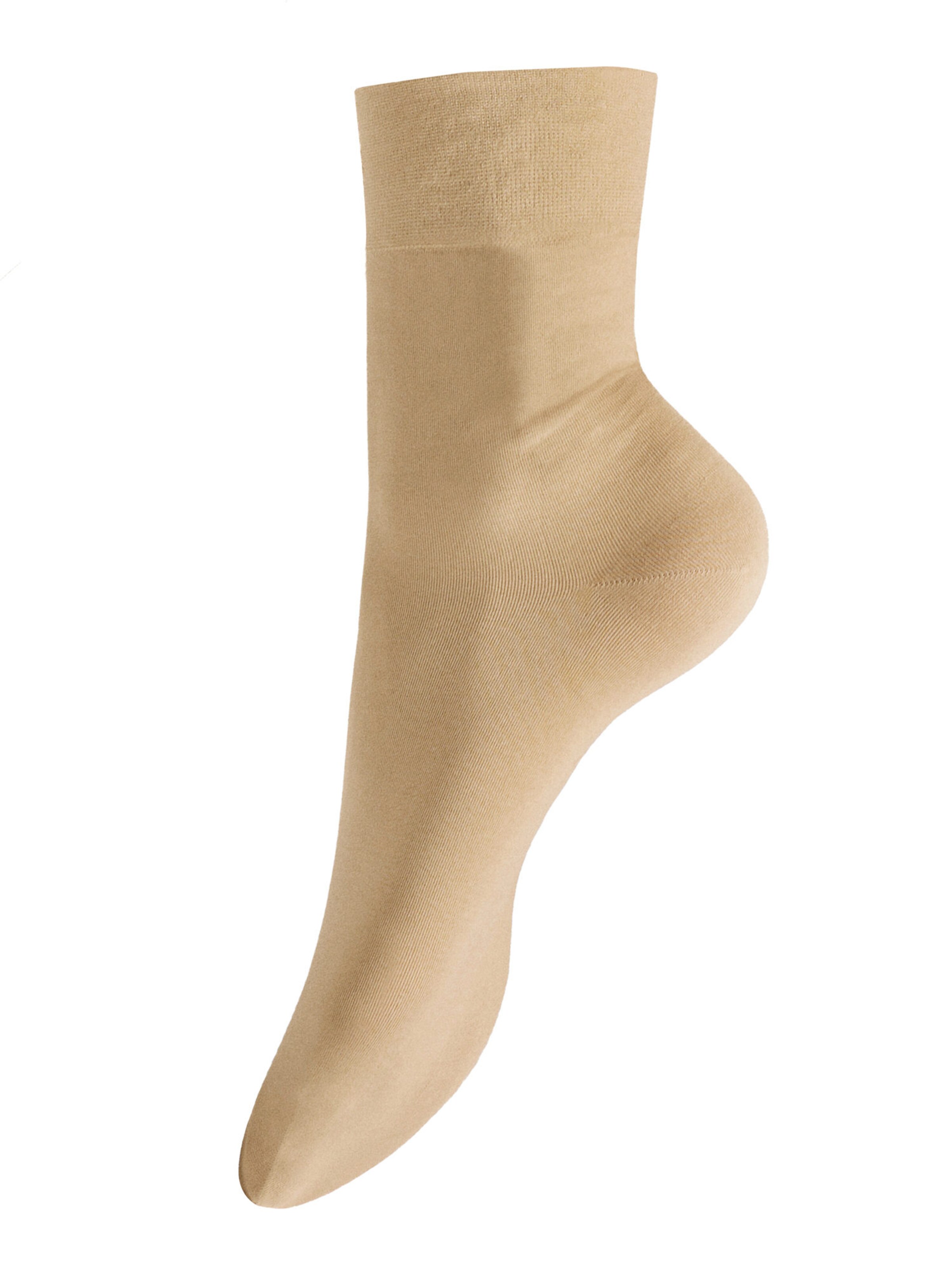 Hudson Socks 'Relax Light' in Beige: front
