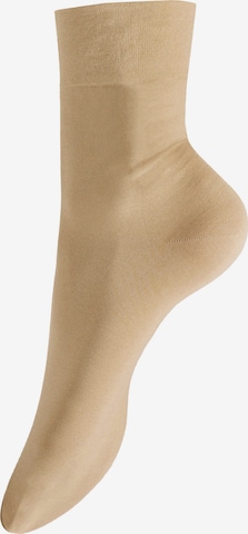 Hudson Socks 'Relax Light' in Beige: front