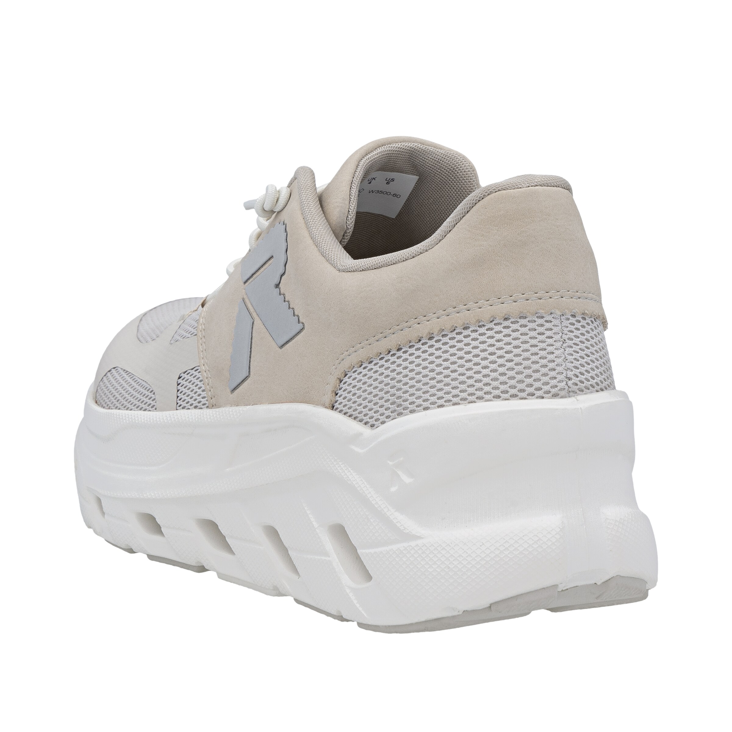 Baskets basses Rieker en beige
