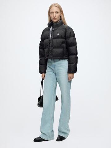 Geacă de primăvară-toamnă 'ESSENTIAL' de la Calvin Klein Jeans pe negru