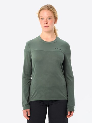 VAUDE Funktionsshirt 'Moab LS PRO' in Grün: Vorderseite