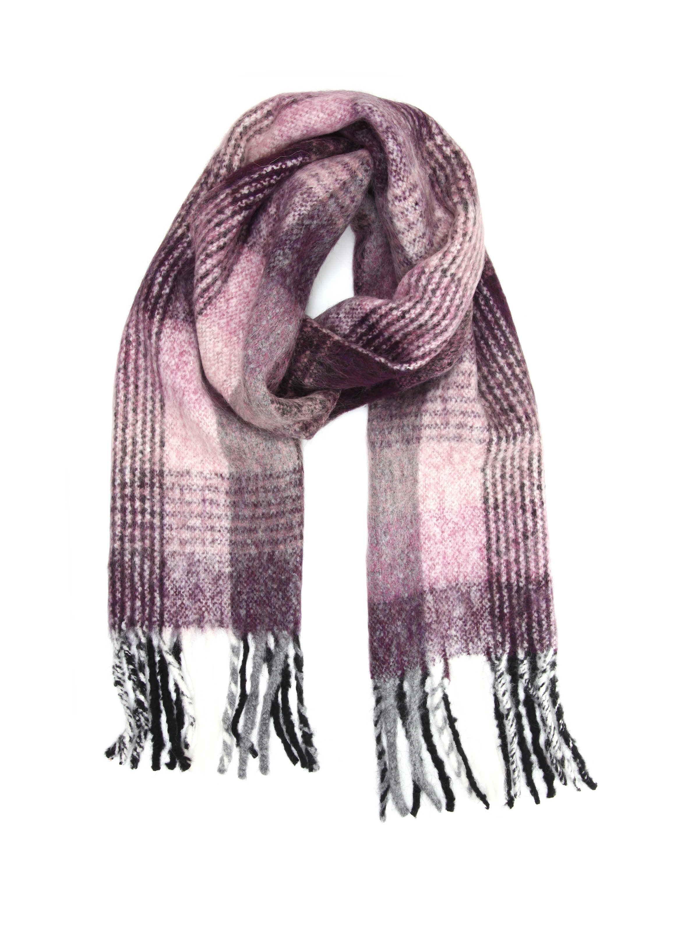 COLLEZIONE ALESSANDRO Scarf 'Beth' in Red: front