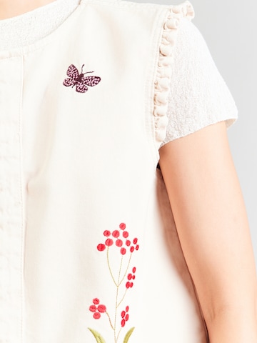 PIECES Bluza 'PCPALMA' | bež barva