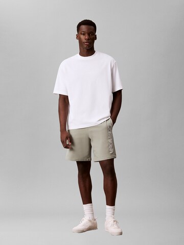 Calvin Klein Regular Trousers in Grey