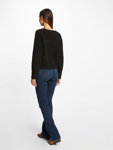 Morgan Knit Cardigan in Black