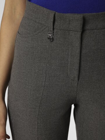 Raffaello Rossi Flared Pants 'Medina' in Grey