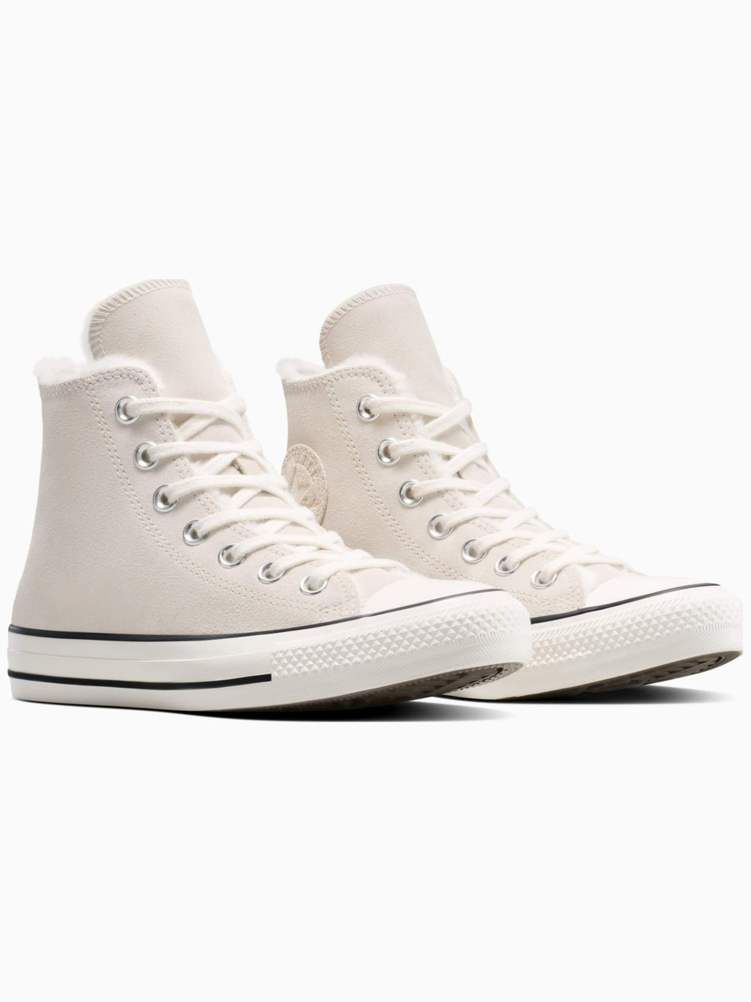 Sneaker alta 'Converse Chuck Taylor All Star Cozy Suede' di CONVERSE in beige
