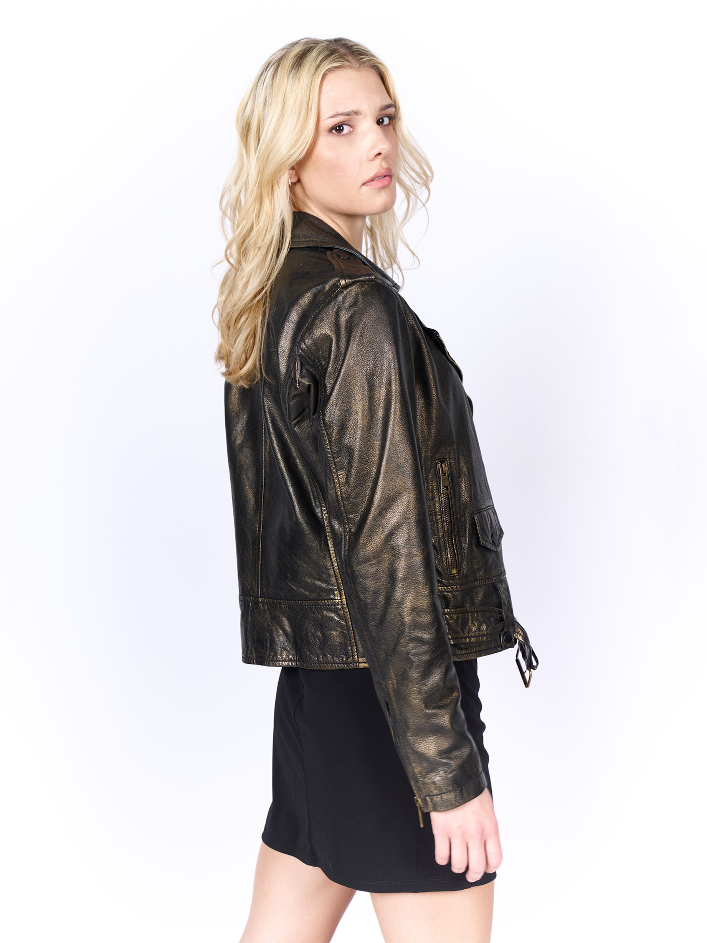 bronzinė FREAKY NATION Demisezoninė striukė ' Rina'