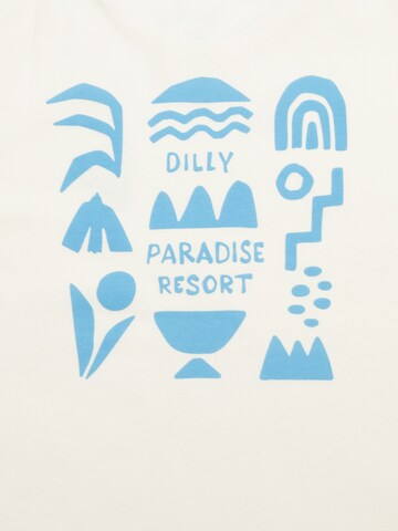 DillySocks Bluser & t-shirts 'Dilly Paradise Resort' i beige