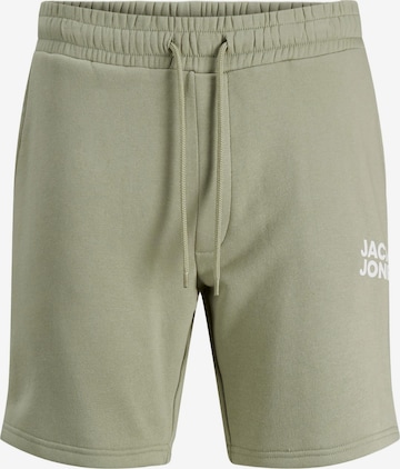 JACK & JONES Kalhoty – zelená: přední strana