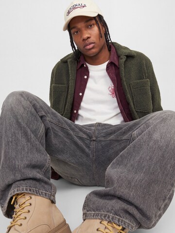 JACK & JONES Comfort fit Between-season jacket 'JORBLEECKER' in Green