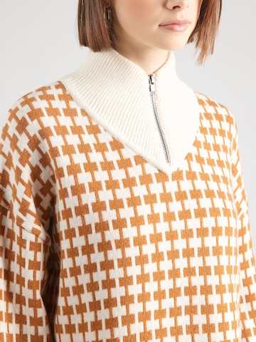 MSCH COPENHAGEN Maxitröja 'Amaria' i brun