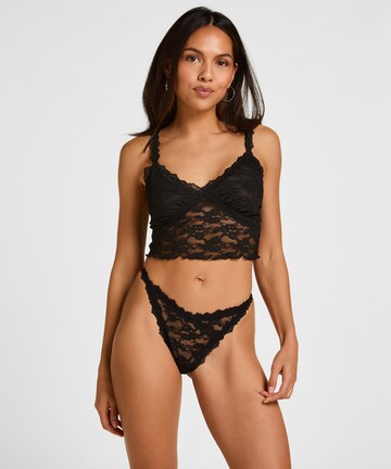 Hunkemöller String 'Aveline' in Schwarz