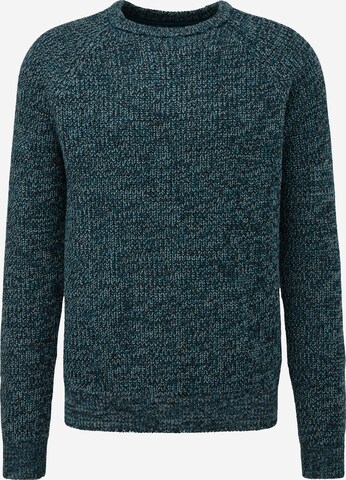 QS Pullover i blå: forside