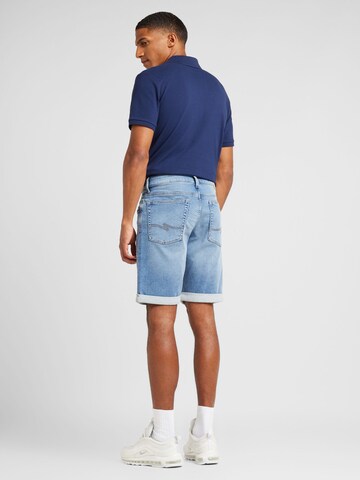 QS Regular Shorts in Blau