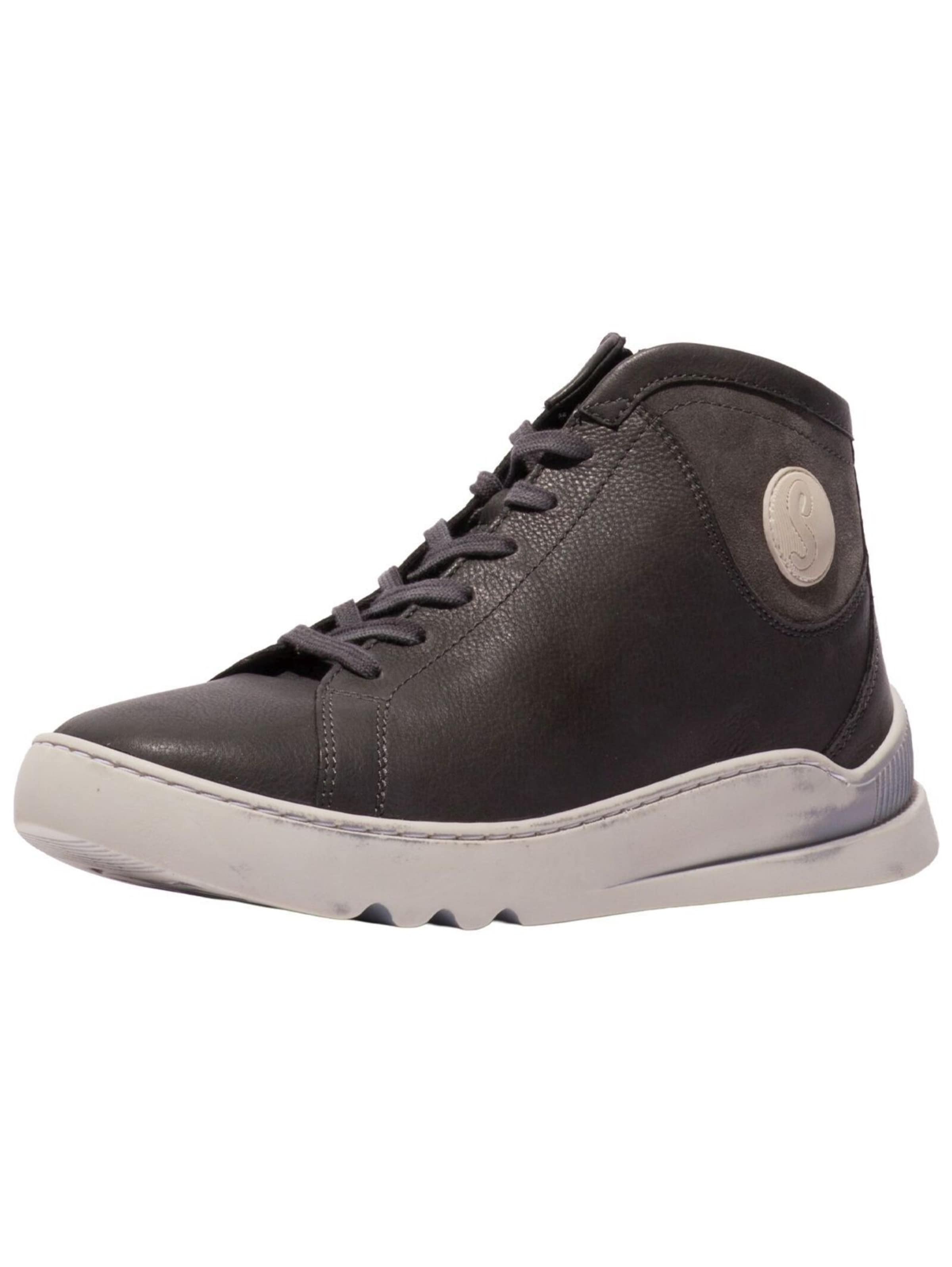 Softinos High-Top Sneakers in Grey: front