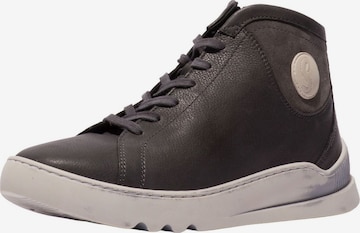 Sneaker alta di Softinos in grigio: frontale