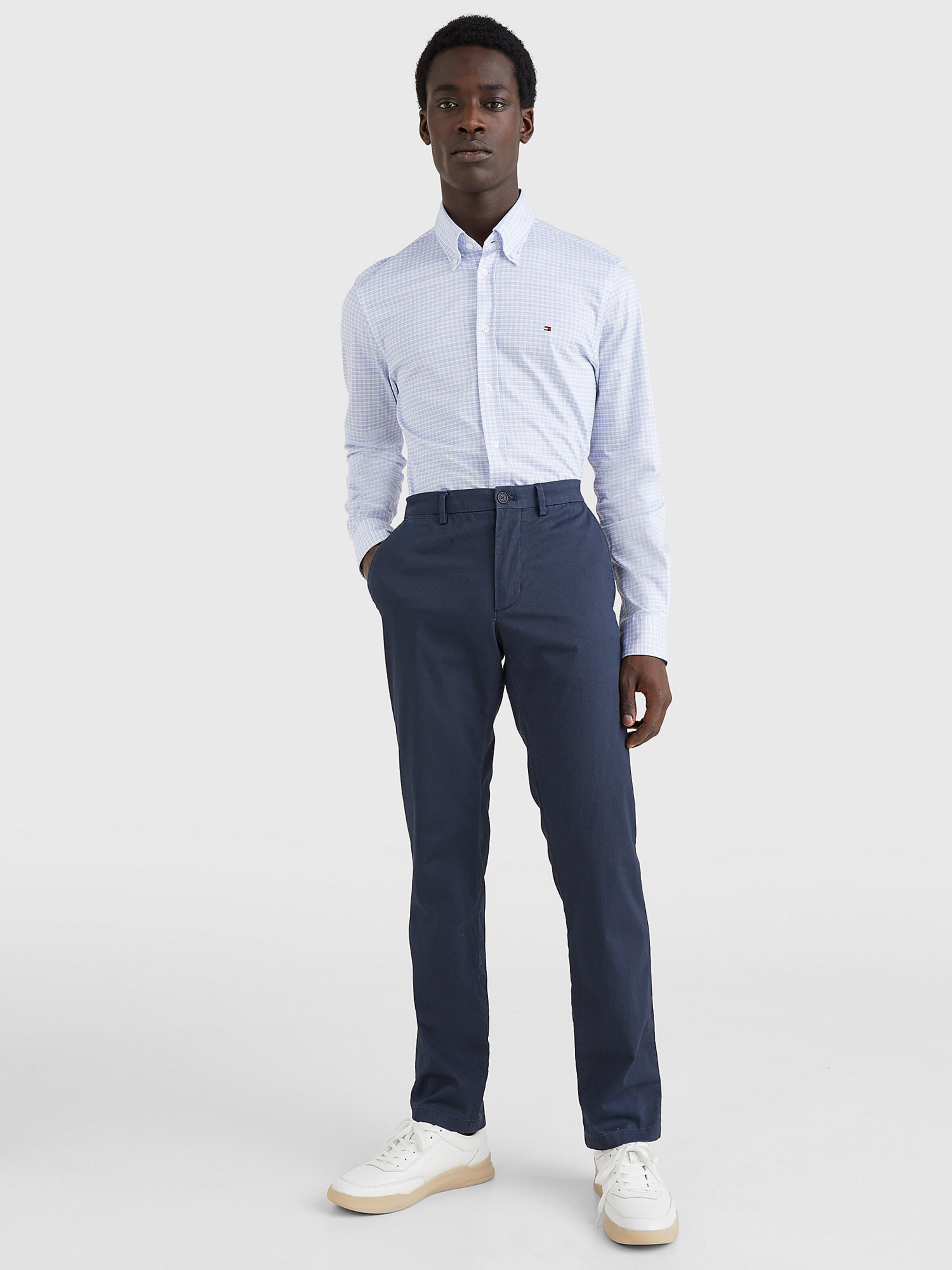 Männer Hemden TOMMY HILFIGER Hemd in Weiß - FX72928 Männer Hemden TOMMY HILFIGER Hemd in Weiß - FX72928