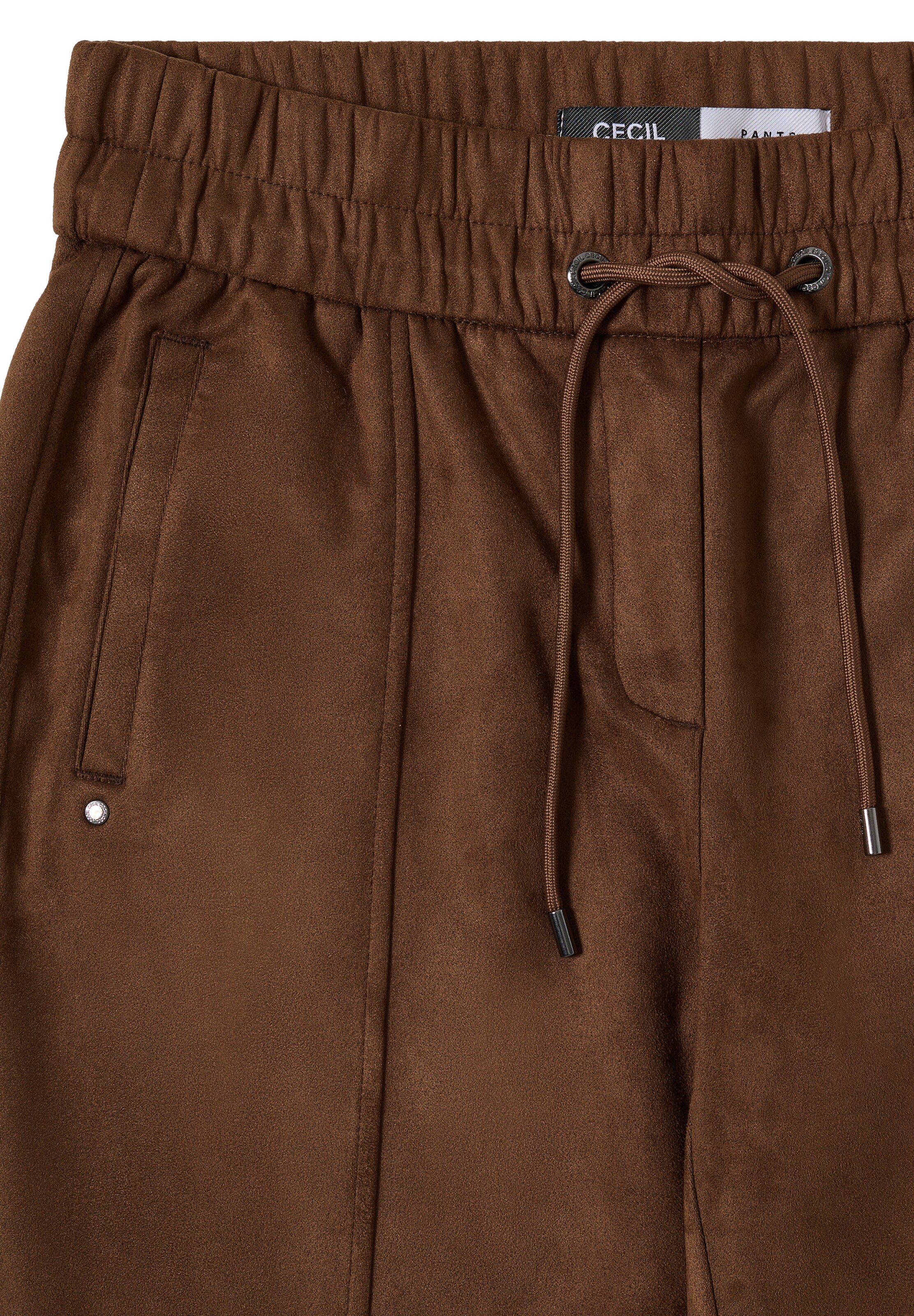 CECIL Slimfit Hose in Braun