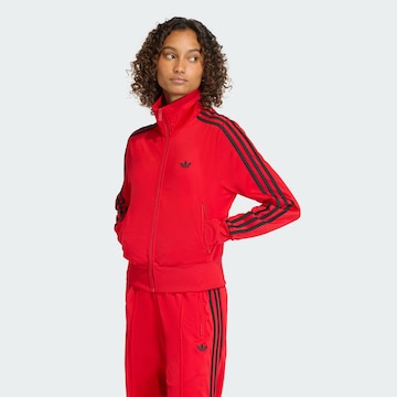 ADIDAS ORIGINALS Sweatvest 'Firebird Classic' in Rood: voorkant