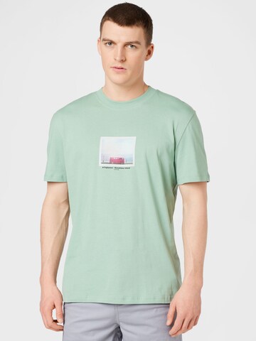 SELECTED HOMME Shirt 'Denton' in Green: front