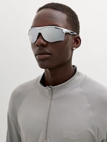 Lunettes de soleil JACK & JONES en gris : devant