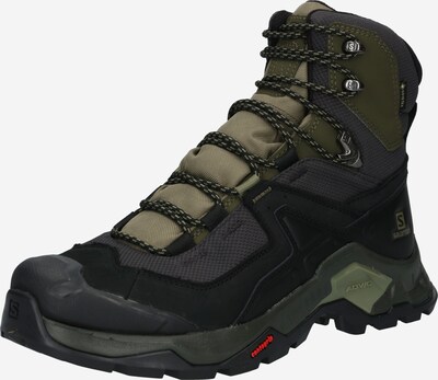 Botine 'QUEST ELEMENT' SALOMON pe gri închis / oliv / negru, Vizualizare produs