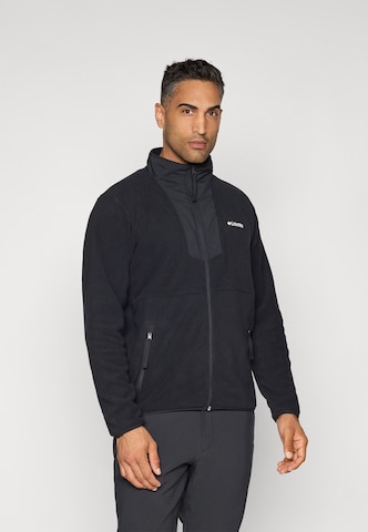 COLUMBIA Funktionsfleecejacke 'Sequoia Grove' in Schwarz: Vorderseite