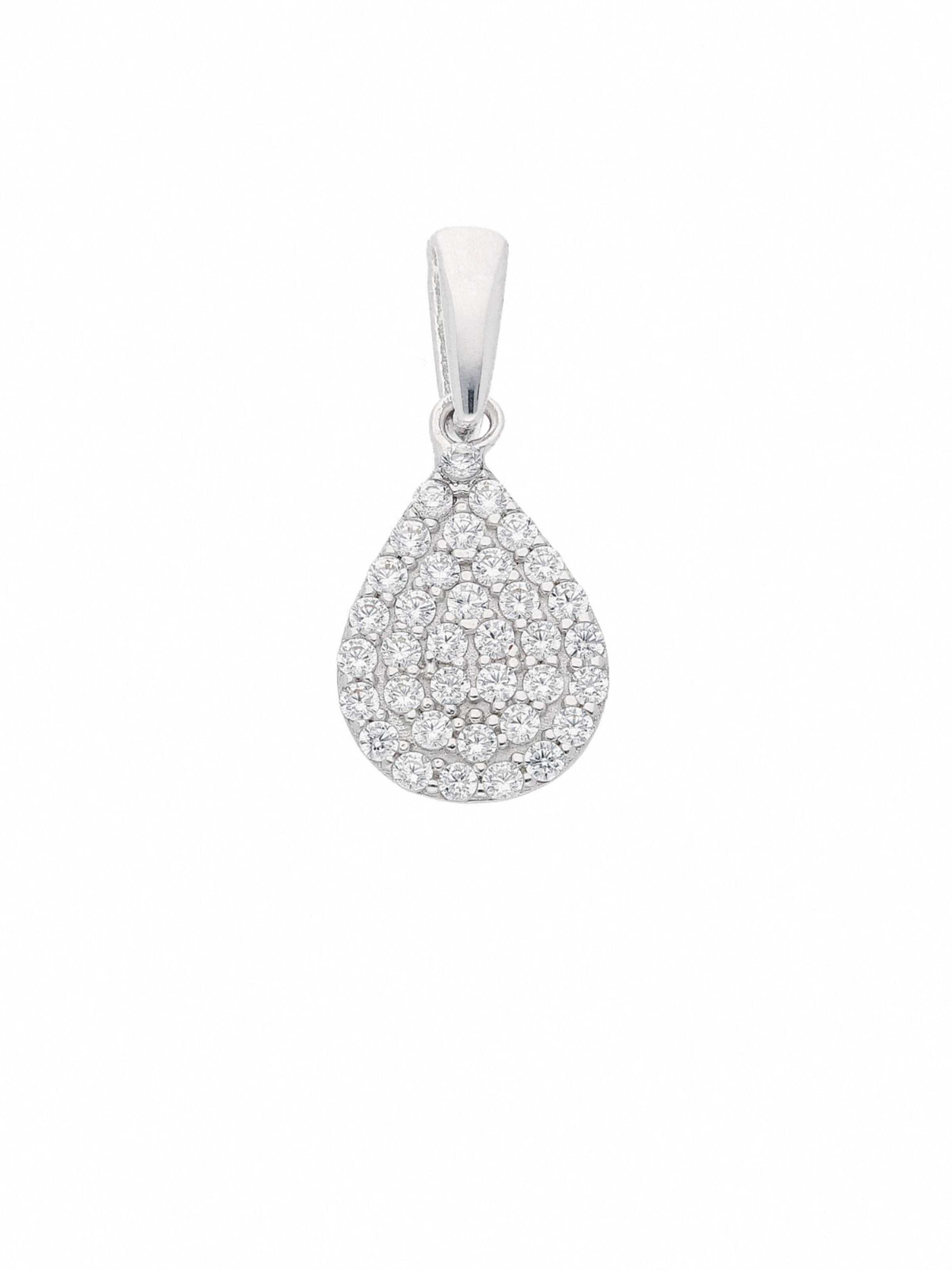 Adelia´s Pendant in Silver: front