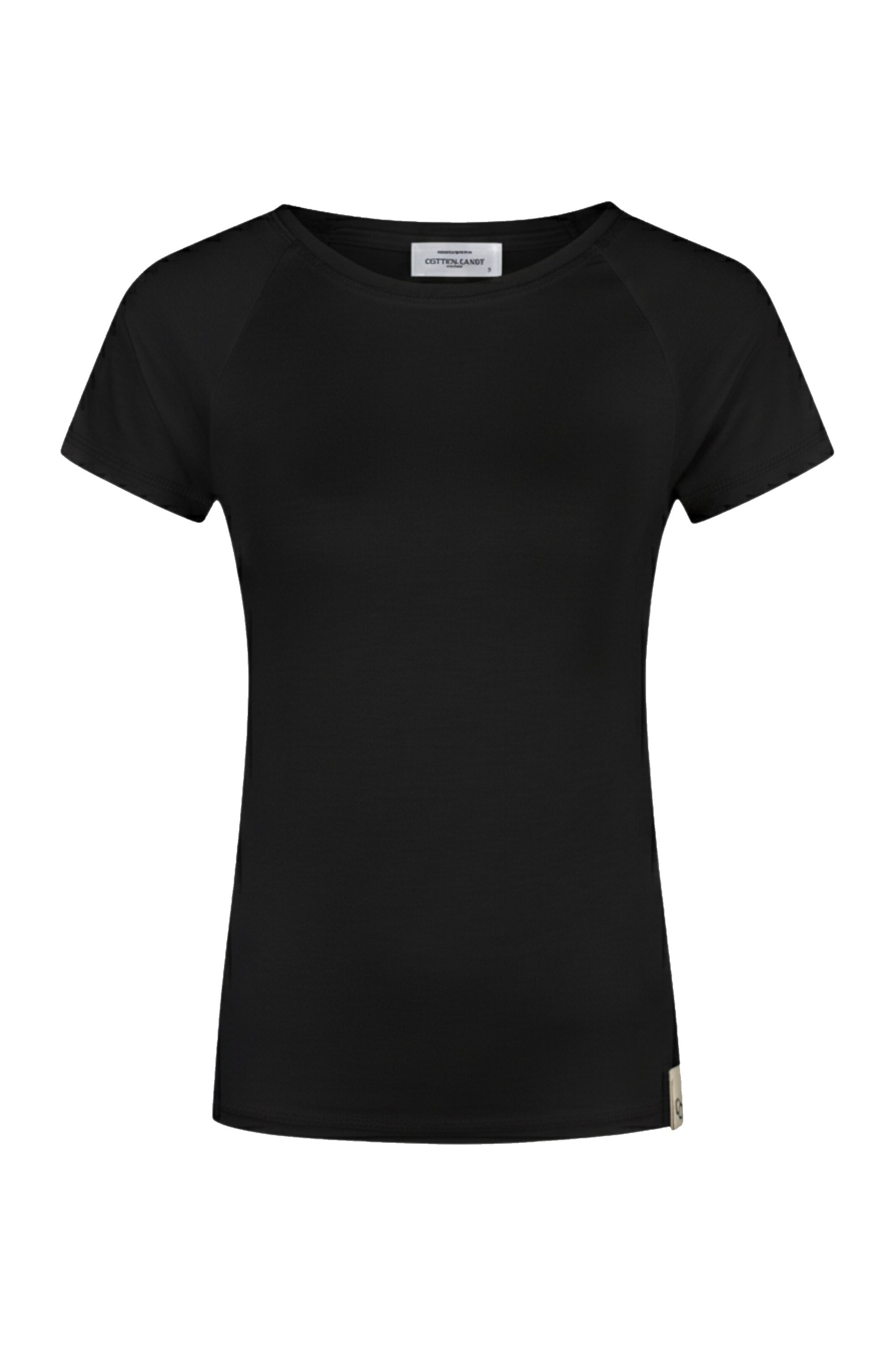 Cotton Candy Shirt in Black: front