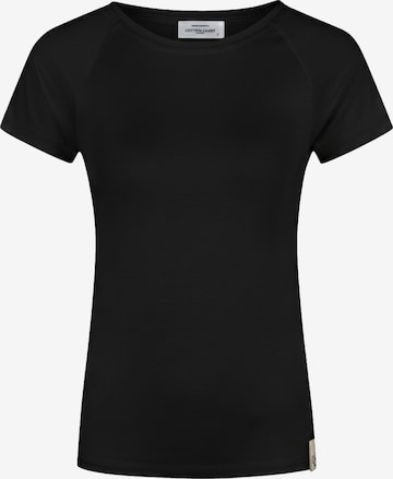 Cotton Candy T-Shirt in Schwarz: Vorderseite