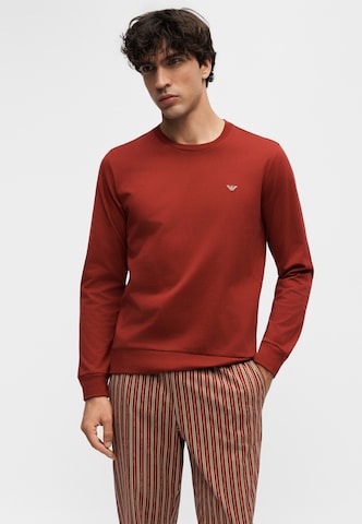 Emporio Armani Hosszú pizsama - piros