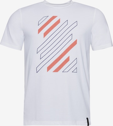 Superdry Functioneel shirt 'Flex' in Wit: voorkant