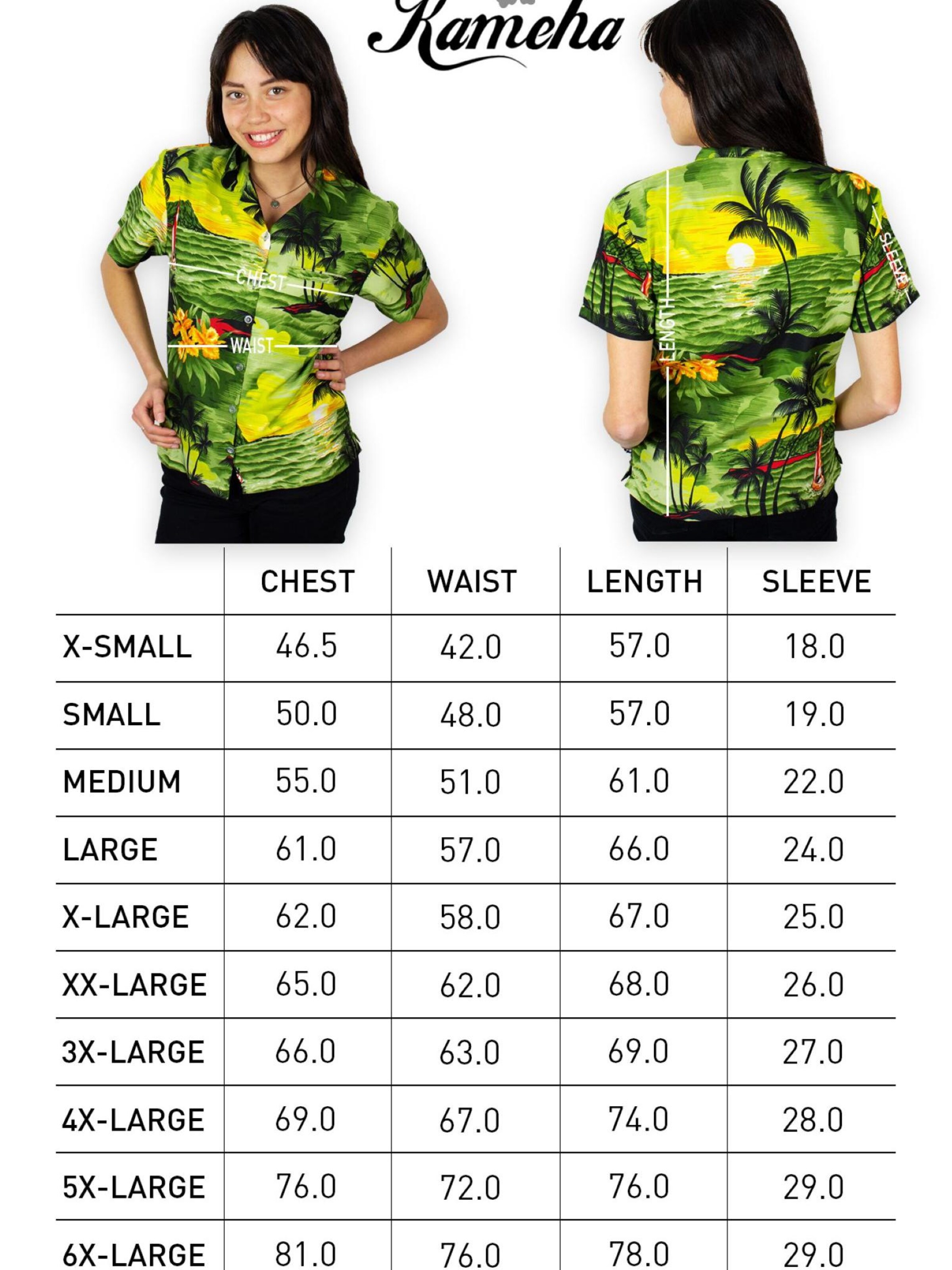 King Kameha Blouse 'Surf' in Green