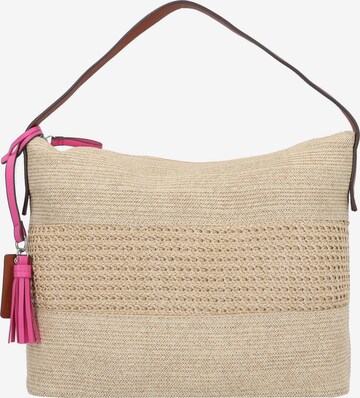 Borsa a spalla 'Vita ' di TOM TAILOR in beige: frontale