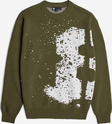 G-STAR Pullover in Grün: Vorderseite