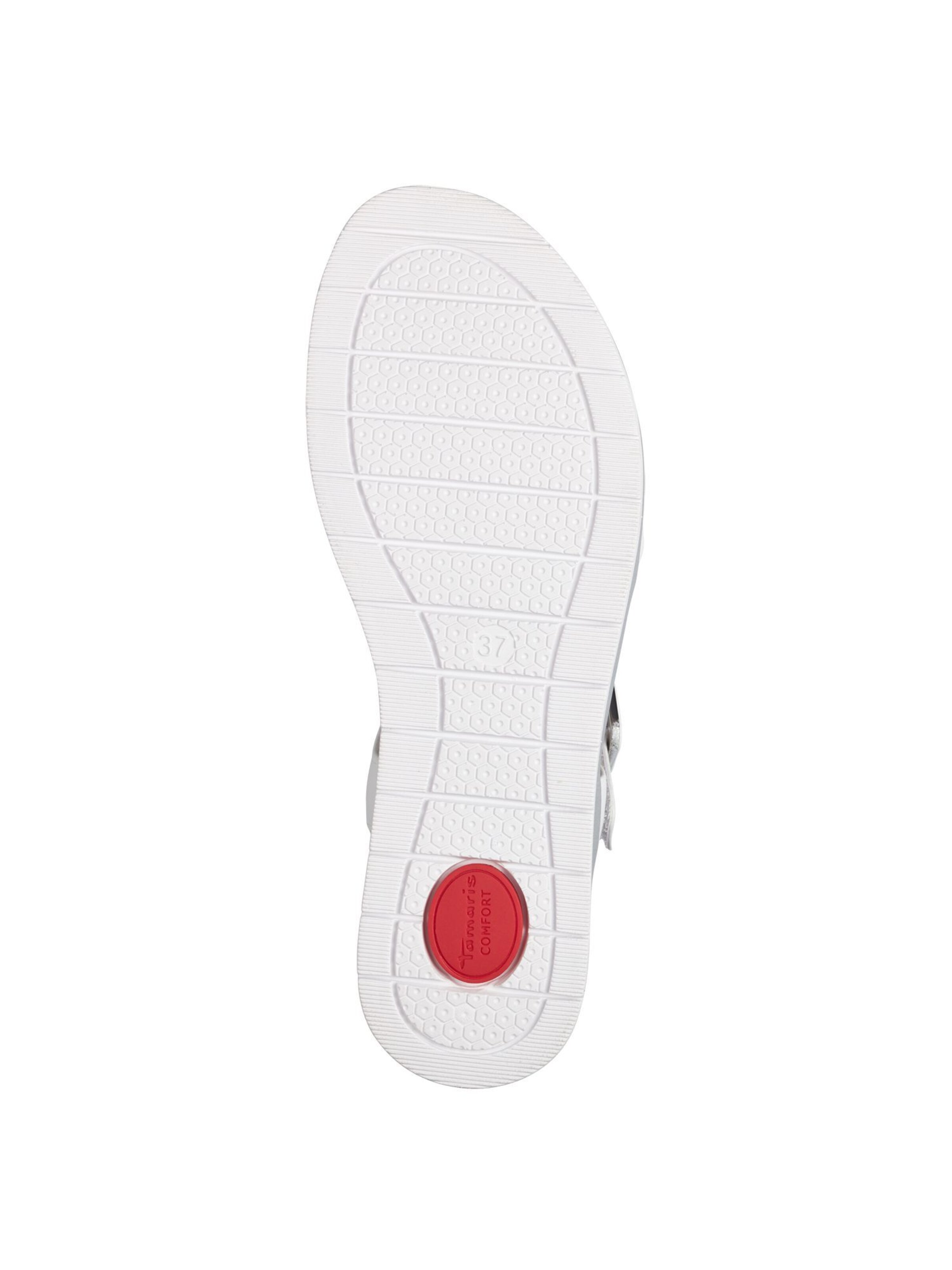 Tamaris Sandale in Weiß